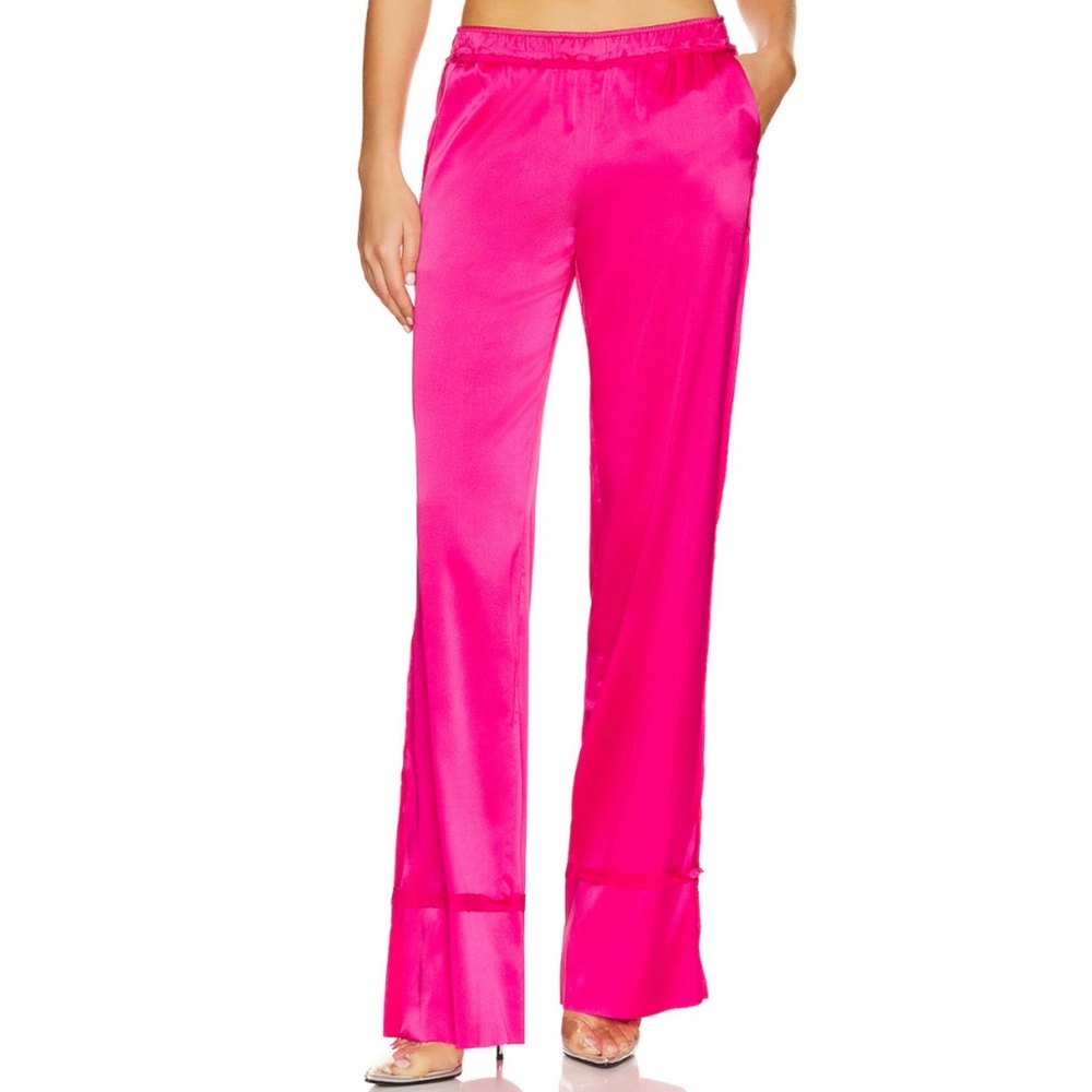 XS Shep Silk Pant - Pink Fuchsia - Retrofete Seroya